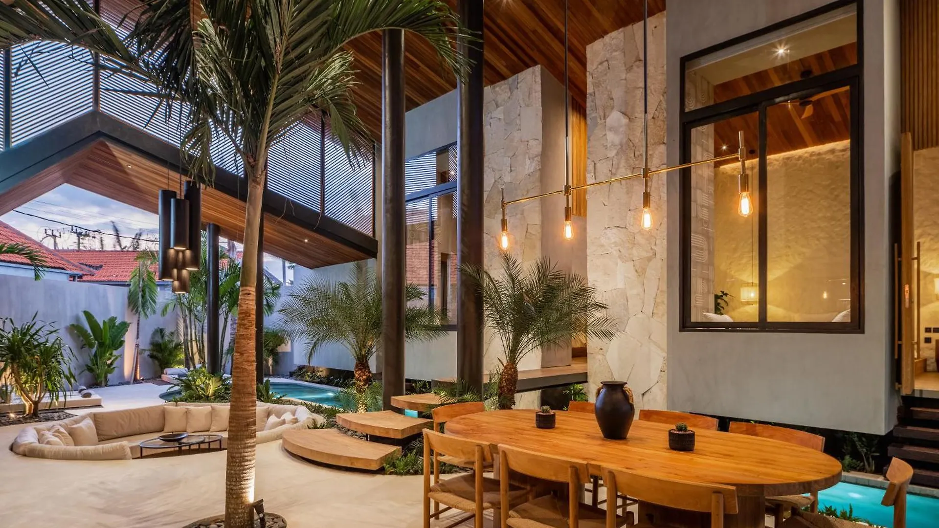 House Of Winds Complex - Luxury 6Br Tropical Oasis 2X3Br Villas In Canggu Kerobokan  0*, Kerobokan (Bali) Indonesia